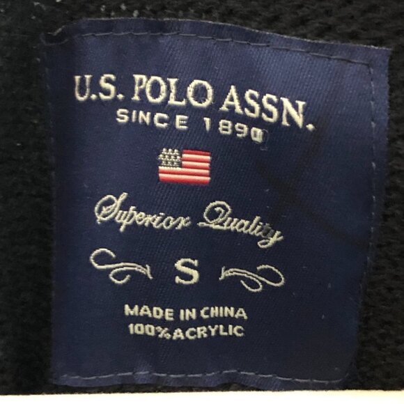 U.S POLO ASSN Jeweled Neck Sweater Dress - Y2K Witchy Goth - Picture 4 of 8